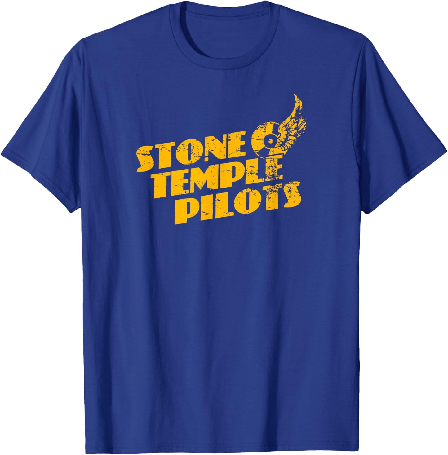 Stone Temple Pilots - Tire Wings Logo T-Shirt - T-Shirt | Royal