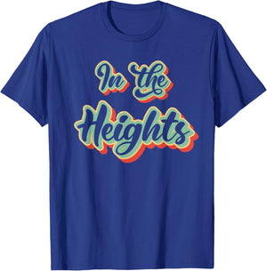 In New York the Washington Heights Black Adult T-Shirt - T-Shirt | Royal
