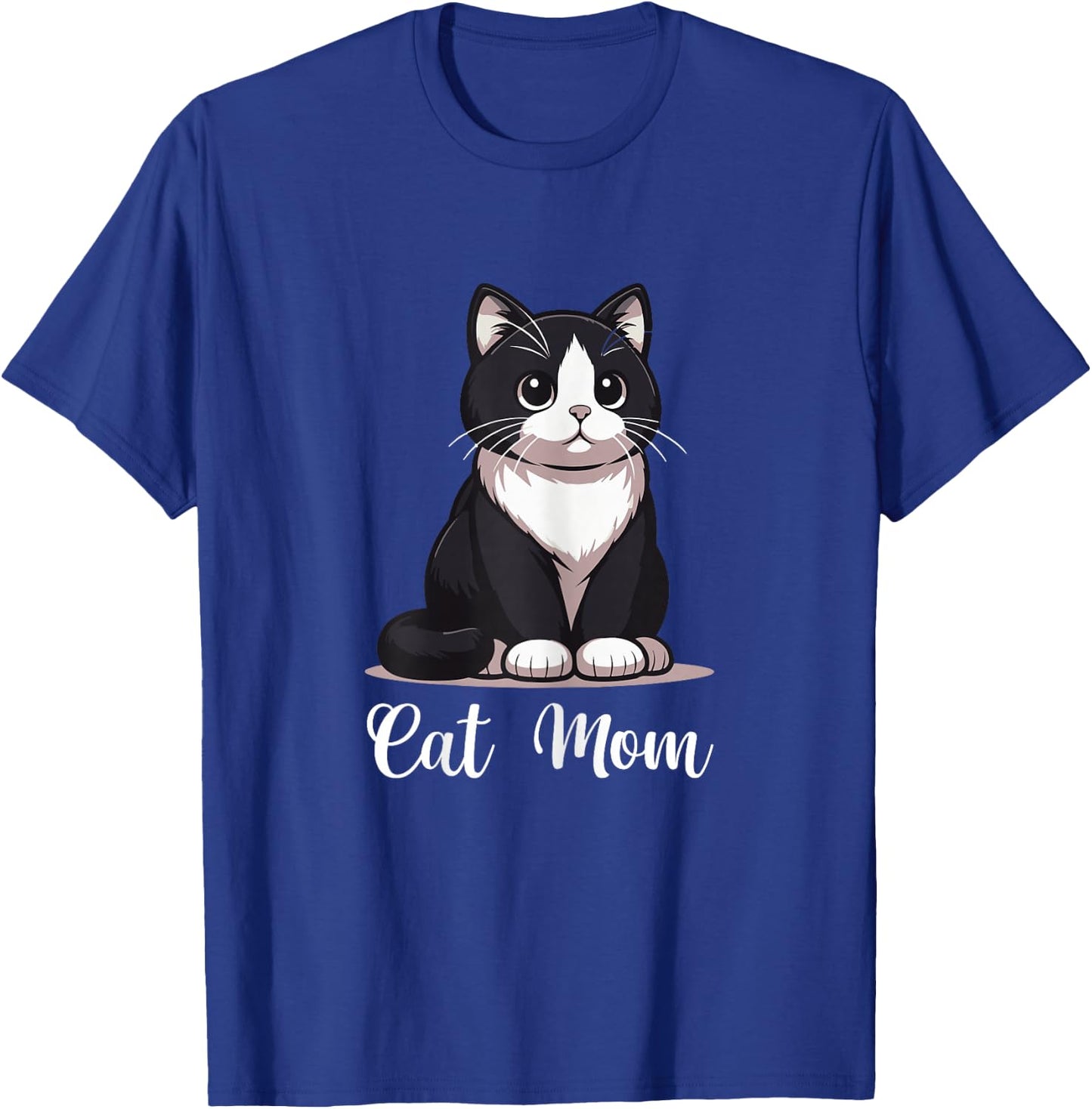 Tuxedo Cat Mom Tuxedo Cat Lover Tuxedo Cat Owner T-Shirt - T-Shirt | Royal