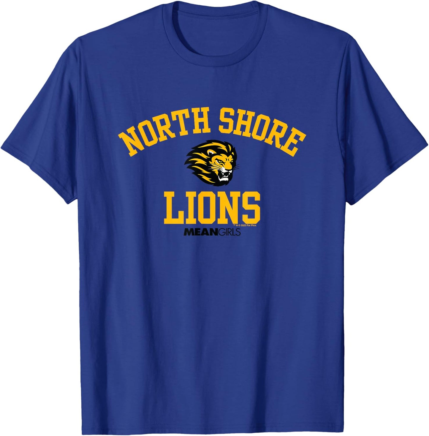 Mean Girls North Shore Lions T-Shirt - T-Shirt | Royal