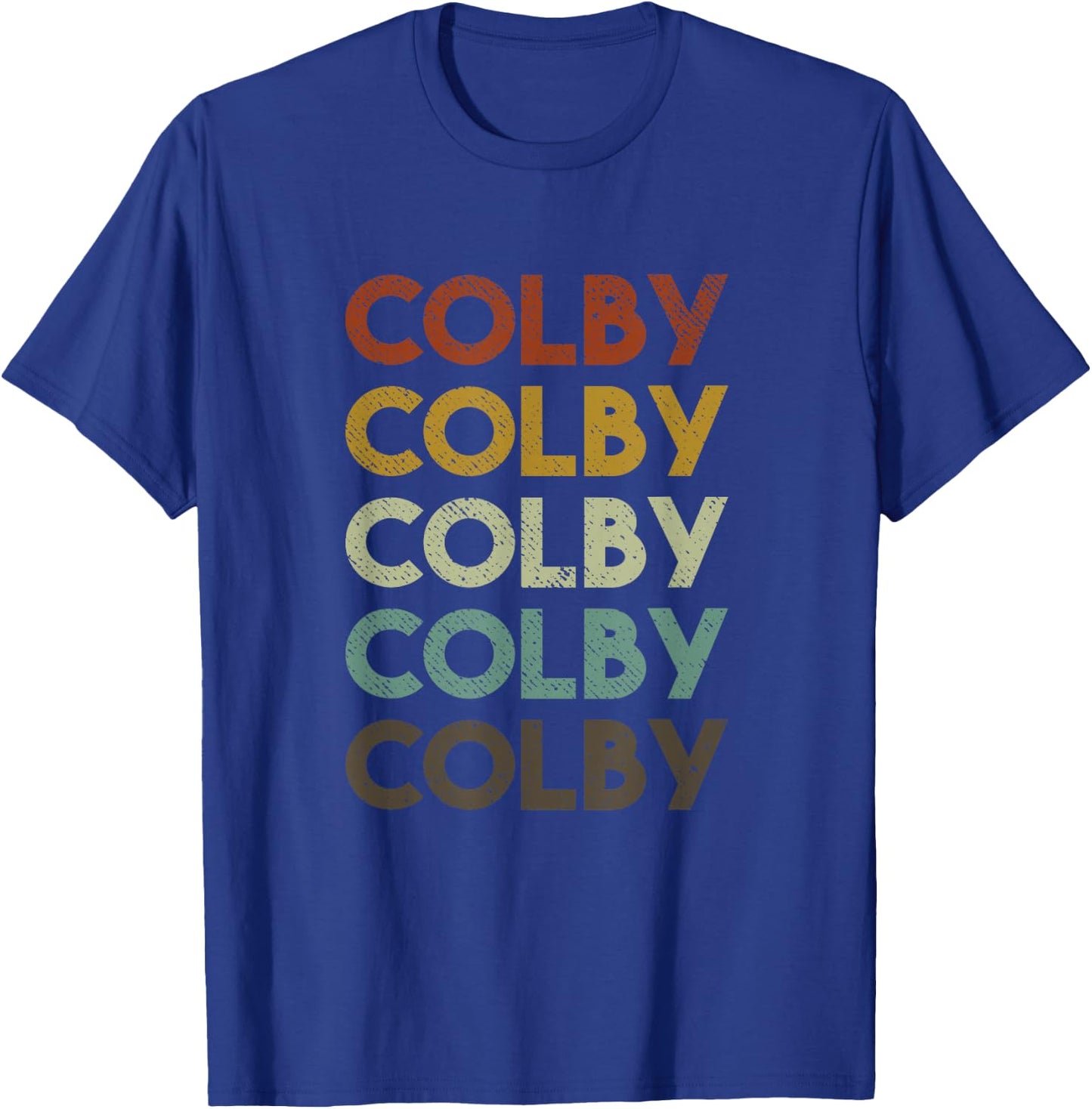 Retro Colby T-Shirt - T-Shirt | Royal