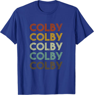 Retro Colby T-Shirt - T-Shirt | Royal