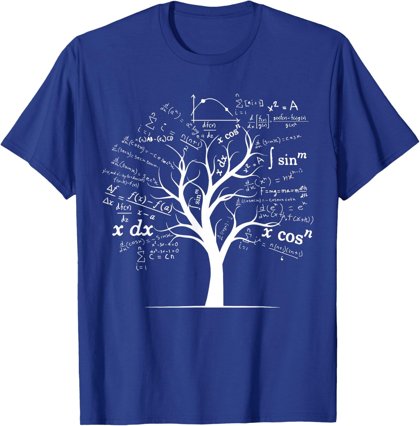 Funny AP Calculus Algebra Tree Math Teacher Nerd Geek Gifts Small T-Shirt - T-Shirt | Royal