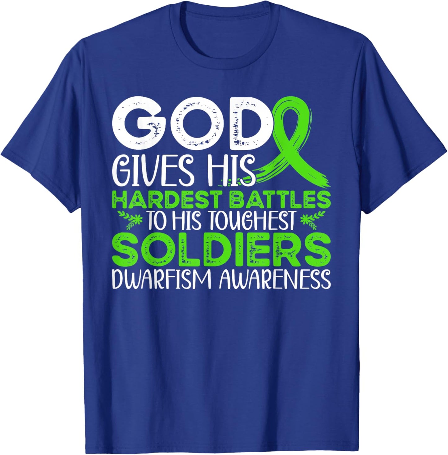 Dwarfism Warrior Support Dwarfism Awareness T-Shirt - T-Shirt | Royal