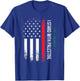 I Stand With Palestine American Flag Arabic Freedom Women Kids Men T-Shirt - T-Shirt | Royal