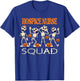 Nurse Squad Skeleton Pumpkin Spooky Halloween Hospice Nurse T-Shirt - T-Shirt | Royal