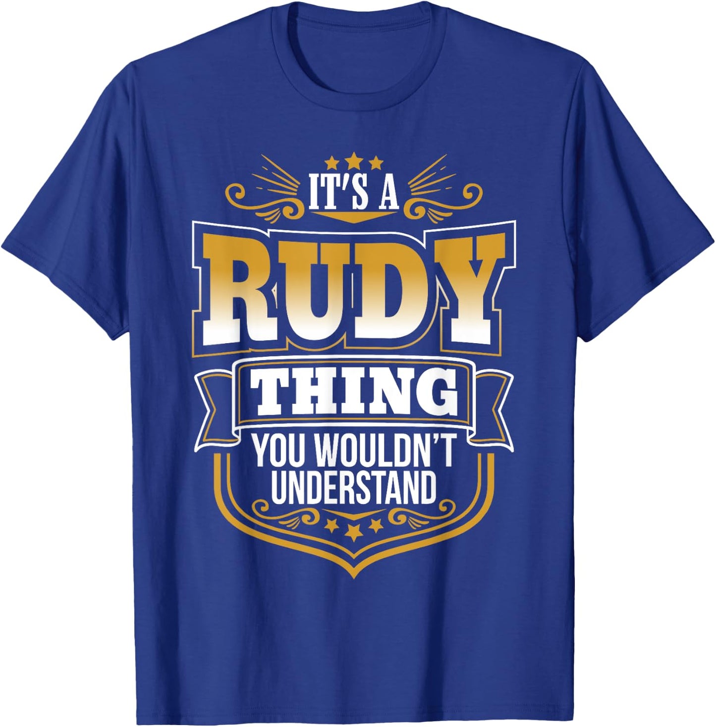 It's a RUDY thing you wouldn't Understand Xmas T-Shirt - T-Shirt | Royal