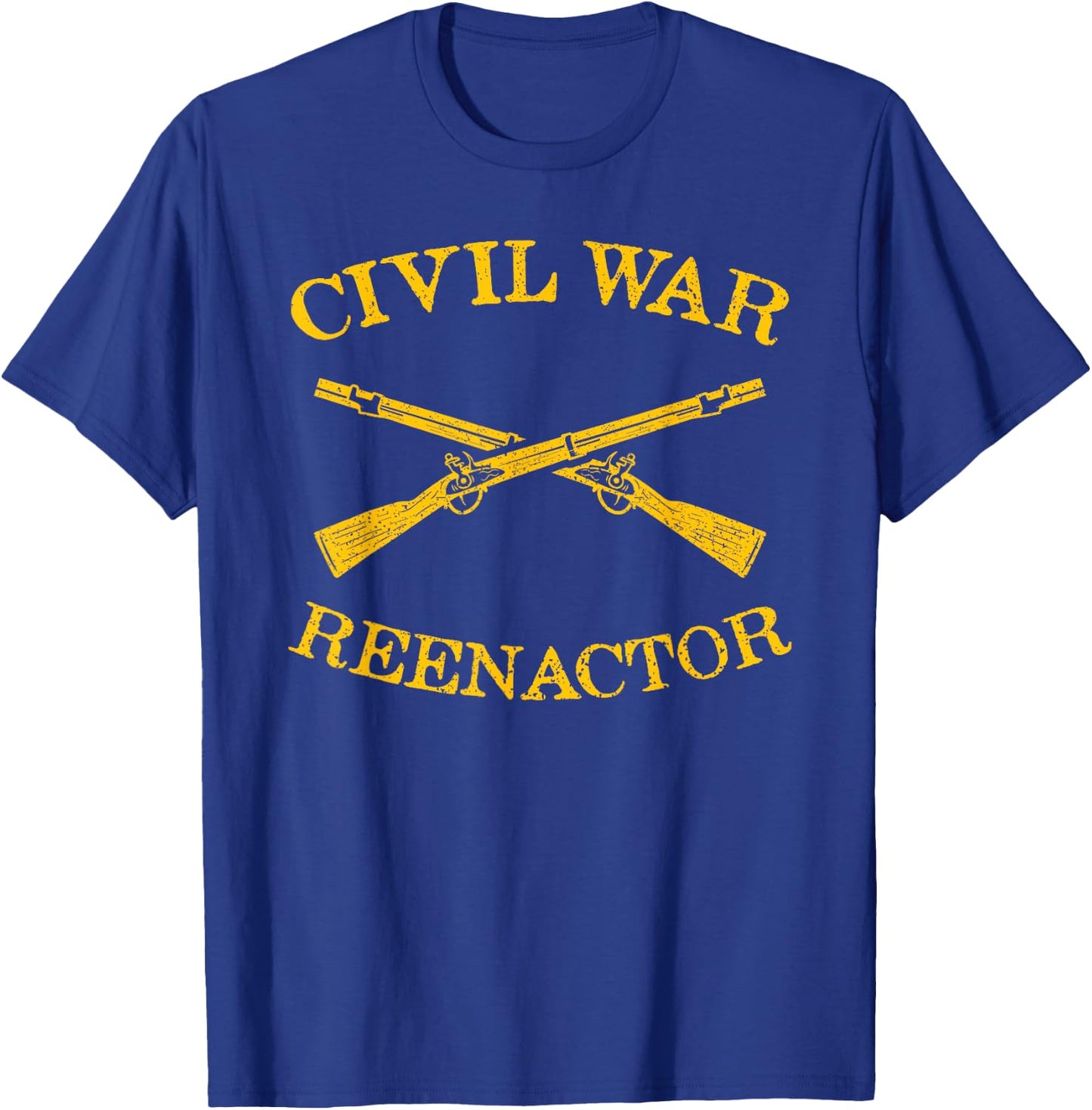 Civil war reenactor - civil war reenactment T-Shirt - T-Shirt | Royal