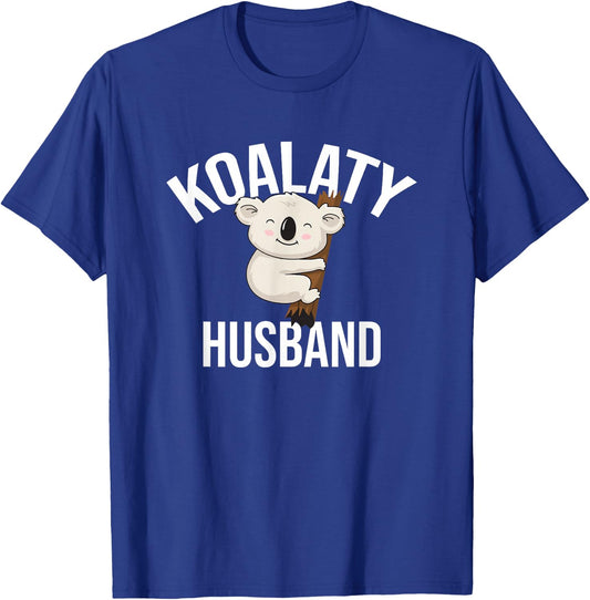 Koalaty Husband Koala Bear Australian T-Shirt - T-Shirt | Royal