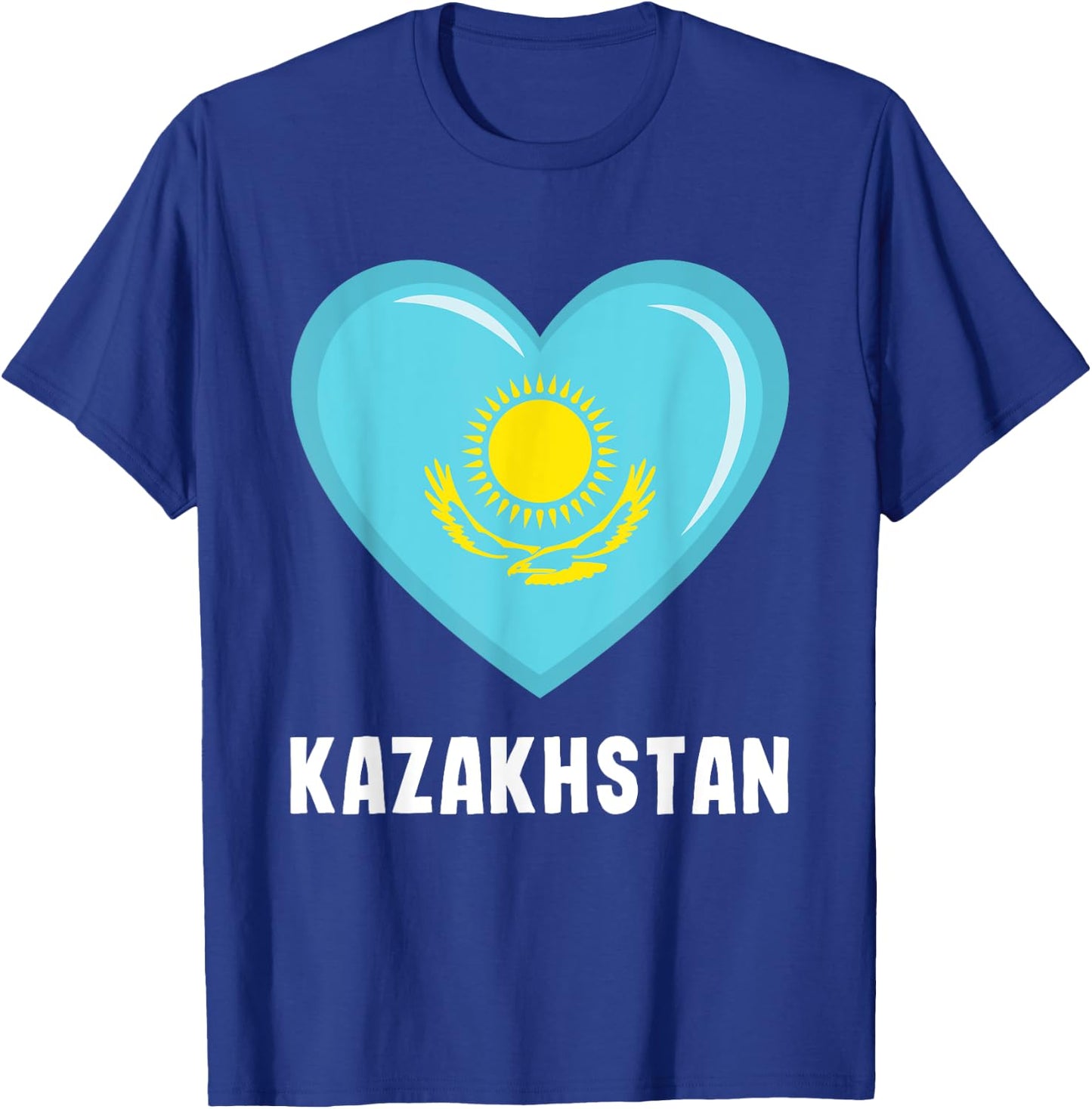 Kazakhstan flag jersey, Kazakhstani T-Shirt - T-Shirt | Royal