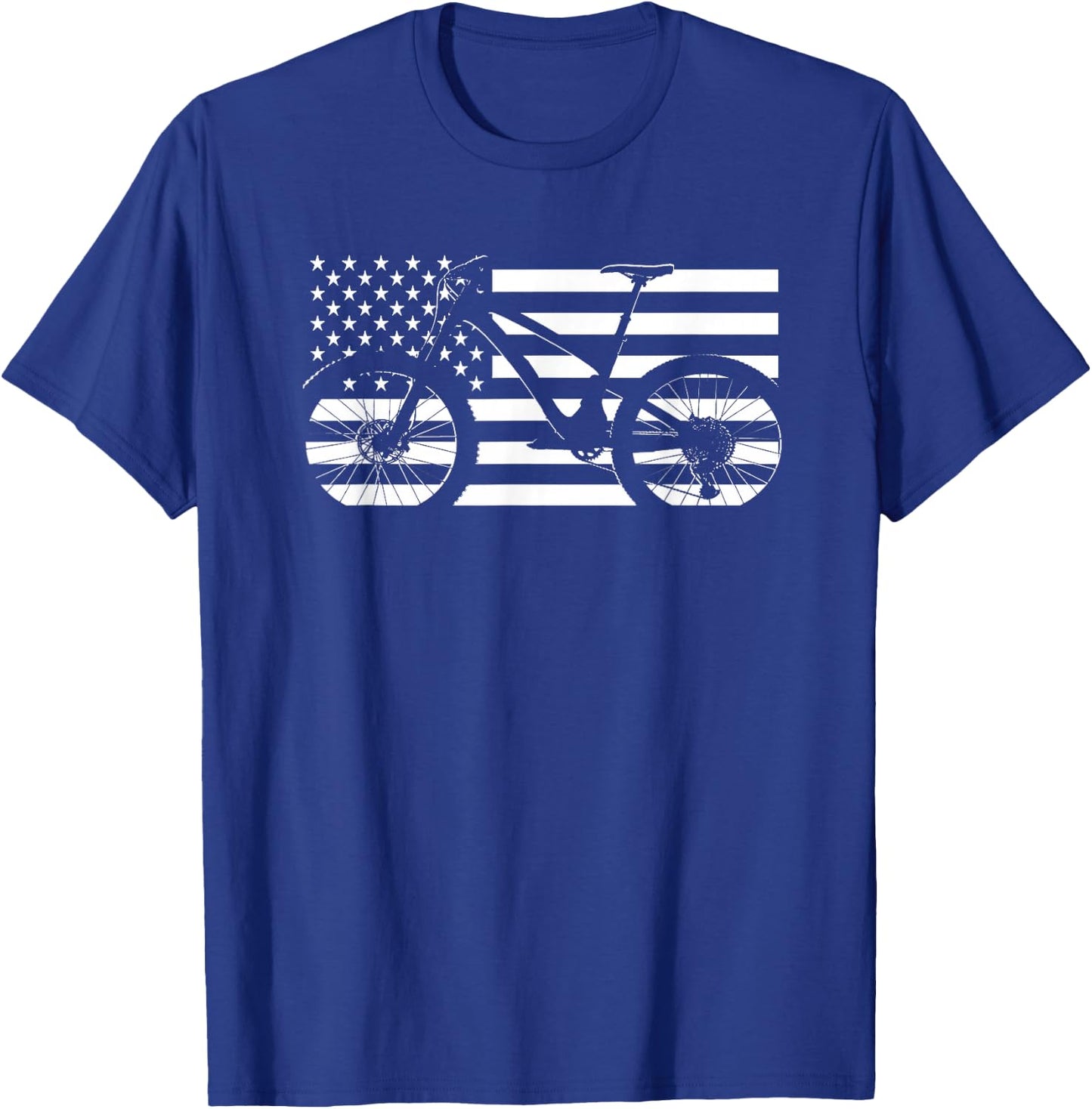 American MTB Mountain Bike T-Shirt - T-Shirt | Royal