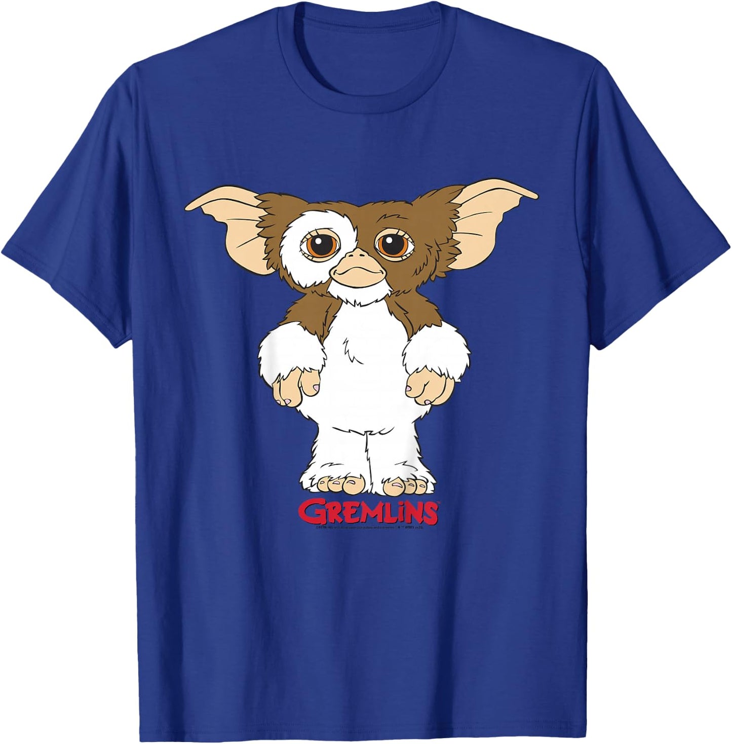 Kids Gremlins Gizmo Simple Portrait T-Shirt - T-Shirt | Royal