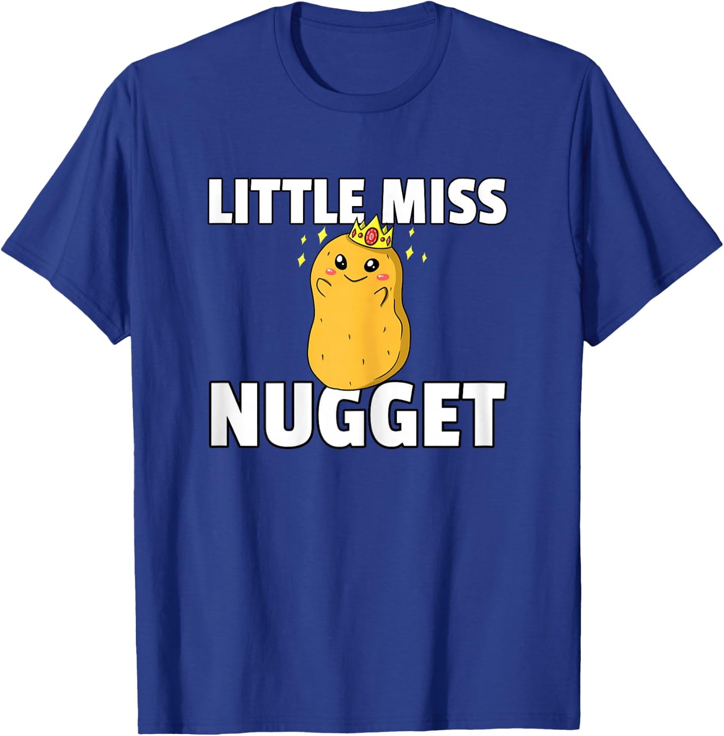 Chicken Nugget Gift Girls Funny Chicken Nuggs T-Shirt - T-Shirt | Royal