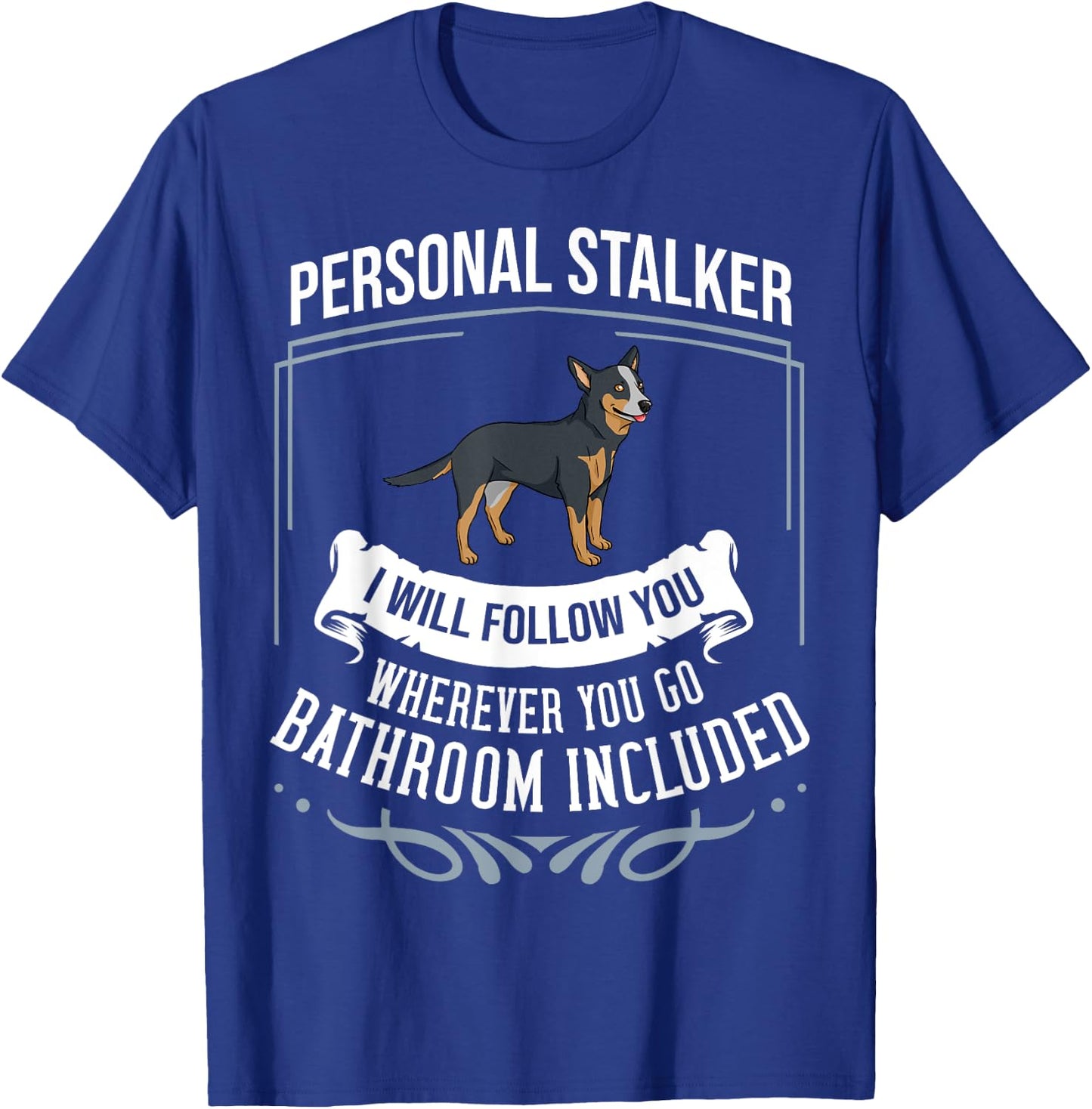 Australian Cattle Dog Heeler Puppies Owner Lover T-Shirt - T-Shirt | Royal