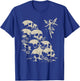 Dark Forest Fairy Admires Her Skull Collection T-Shirt - T-Shirt | Royal