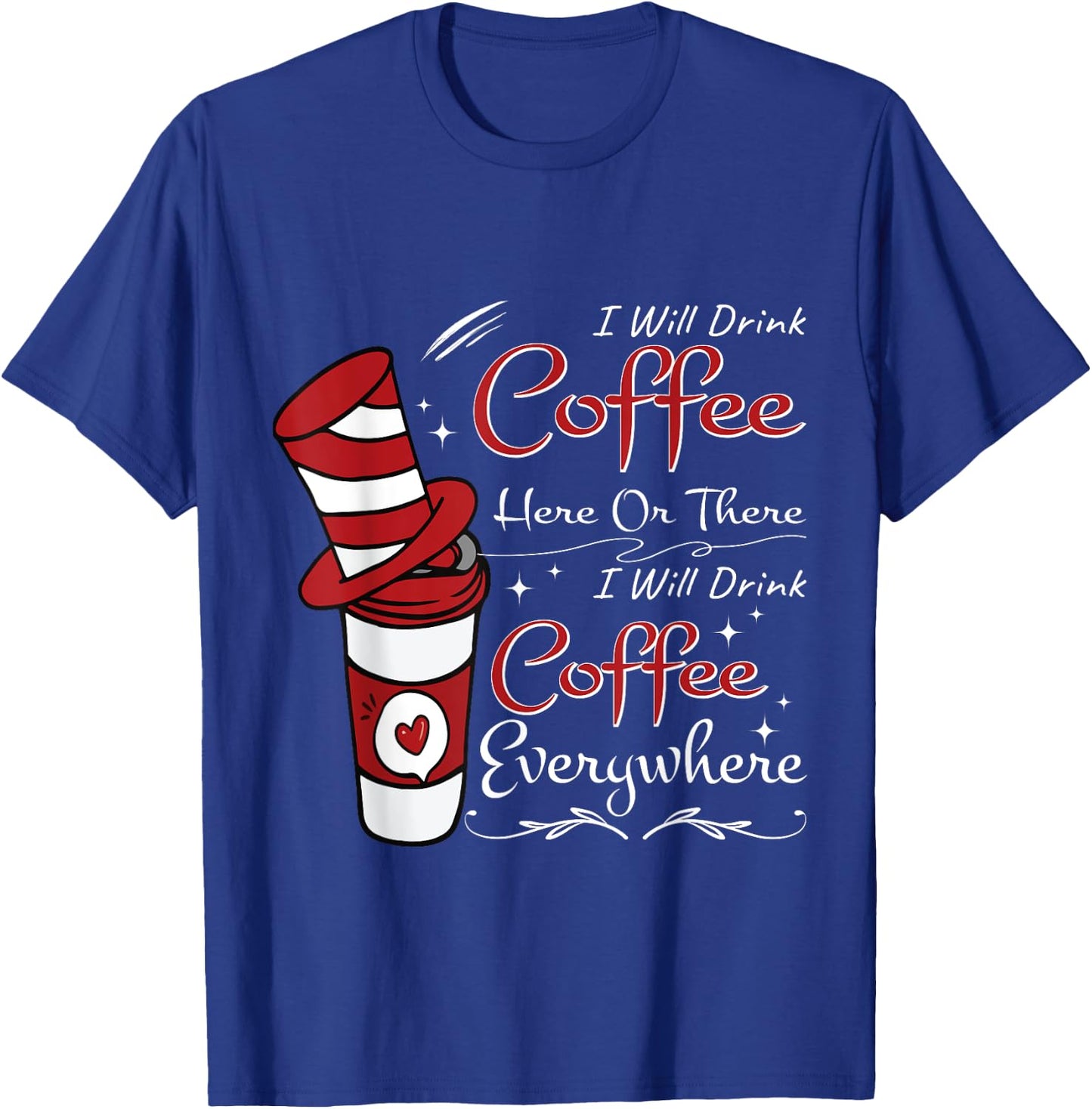 Coffee Lover Educator - Humor & funny teacher teaching Men Women Kids T-Shirt - T-Shirt | Royal