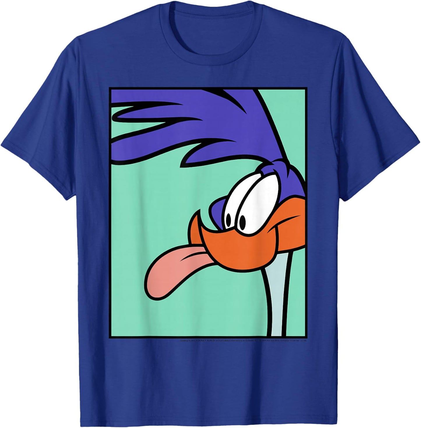 Looney Tunes Road Runner Portrait T-Shirt - T-Shirt | Royal