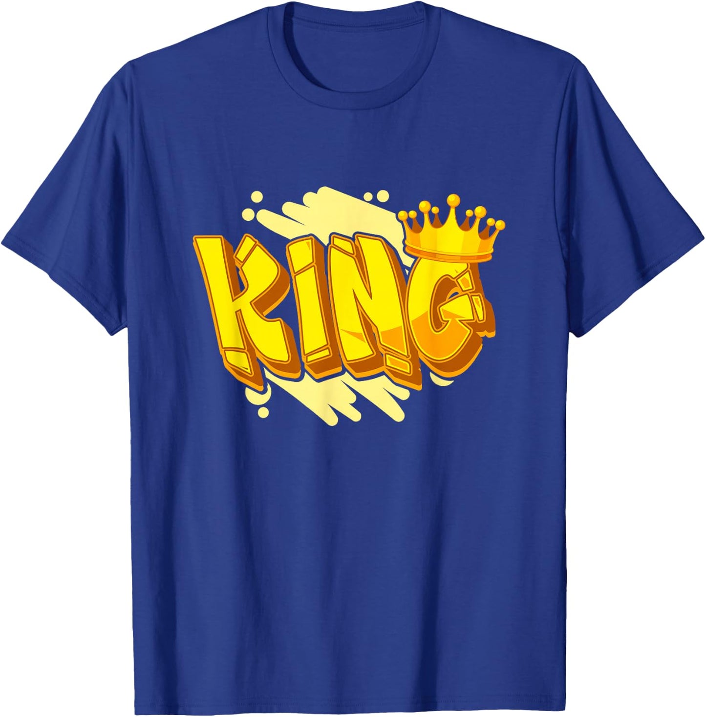 King | Graffiti Street Art | Graffiti Artist T-Shirt - T-Shirt | Royal