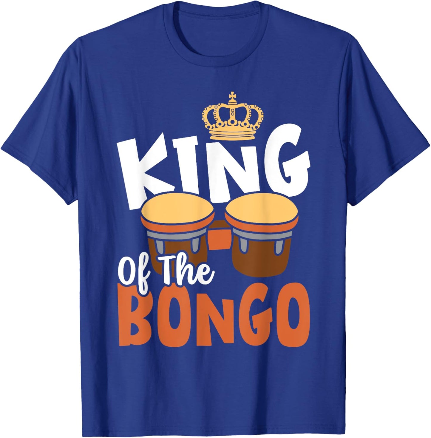 King Of The Bongo T-Shirt - T-Shirt | Royal