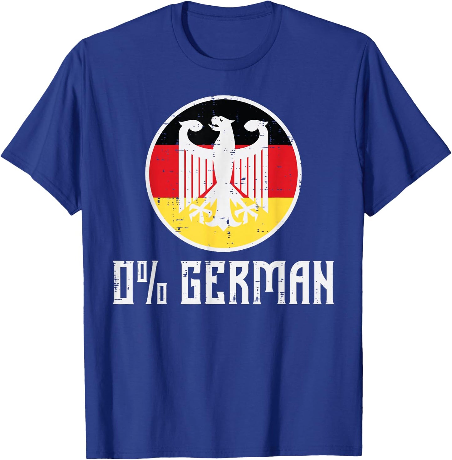 0 Percent German Eagle Oktoberfest Costume Men Women Kids T-Shirt - T-Shirt | Royal