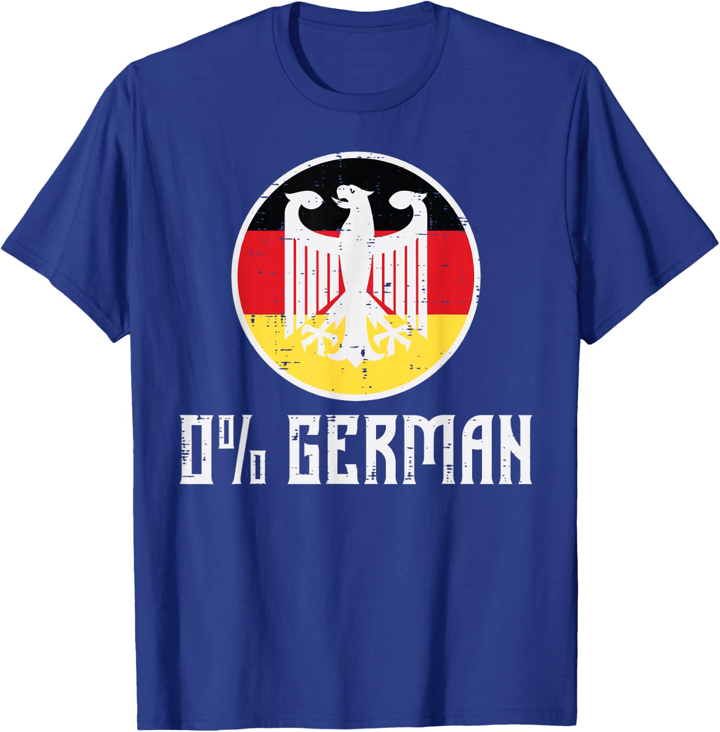 0 Percent German Eagle Oktoberfest Costume Men Women Kids T-Shirt - T-Shirt | Royal