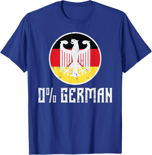 0 Percent German Eagle Oktoberfest Costume Men Women Kids T-Shirt - T-Shirt | Royal