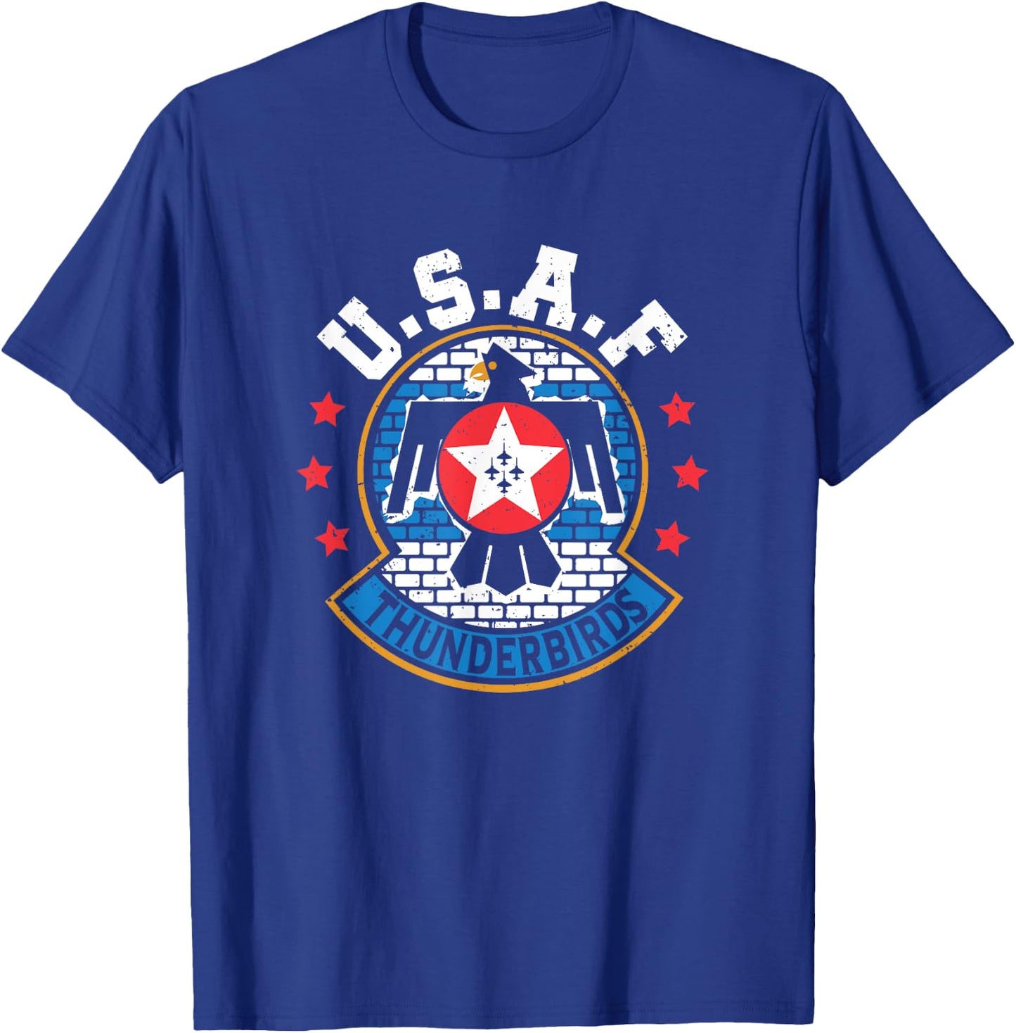 Thunderbirds Military Uniform Airforce T-Shirt - T-Shirt | Royal