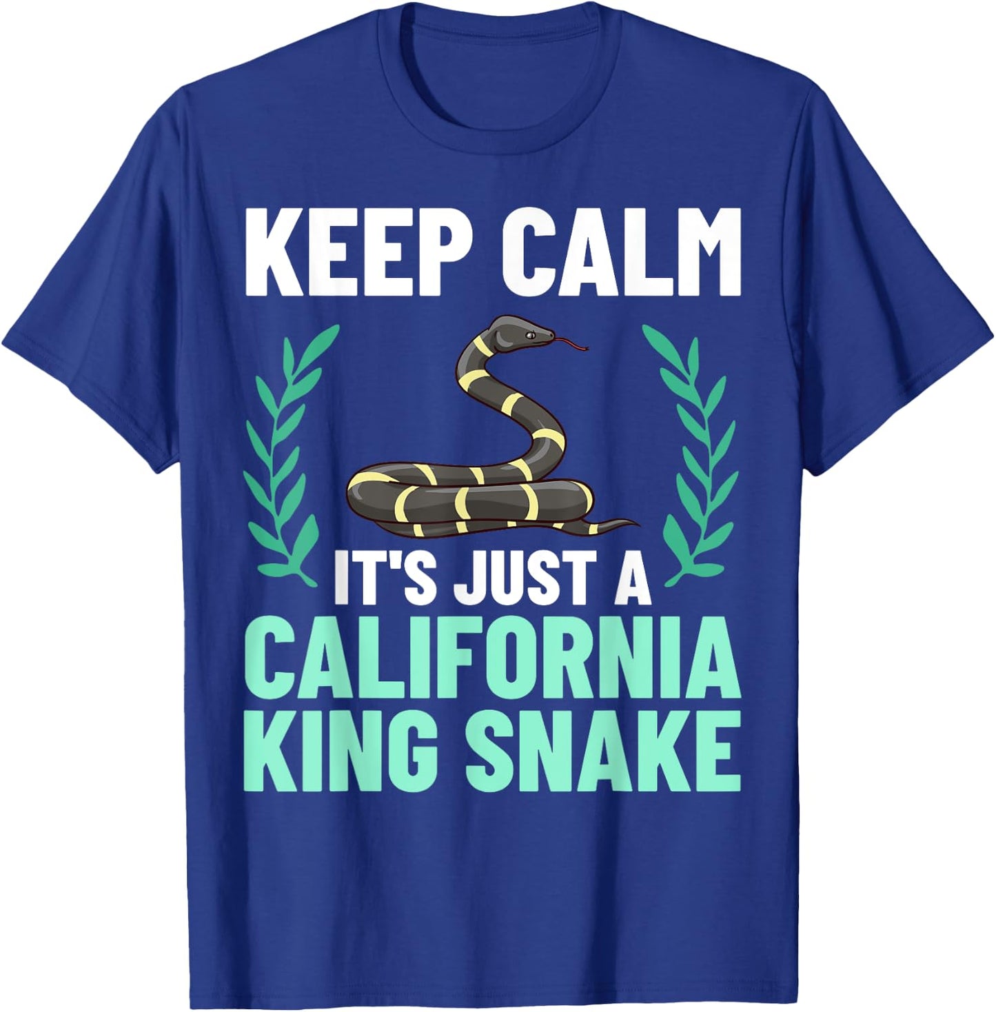 California King Snake High White Habitat T-Shirt - T-Shirt | Royal