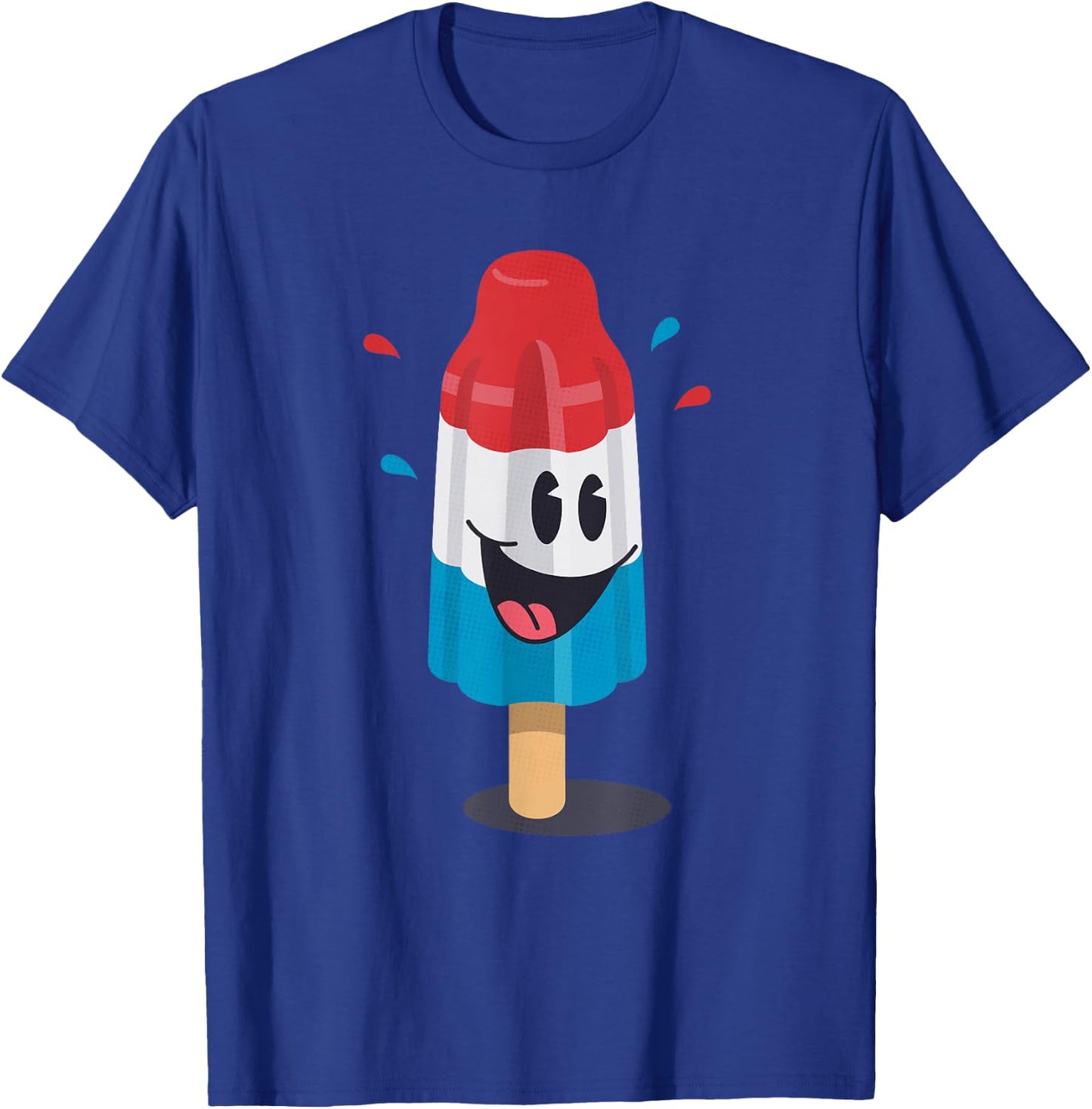 Funny Rocketpop Kawaii Ice Pop Treat Gift Men Women Kids T-Shirt - T-Shirt | Royal