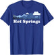 Hot Springs North Carolina Blue Ridge Mountains NC T-Shirt - T-Shirt | Royal