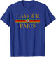 Paris L'Amour - Fashion Tiger Face - I Love Paris - Classic T-Shirt - T-Shirt | Royal