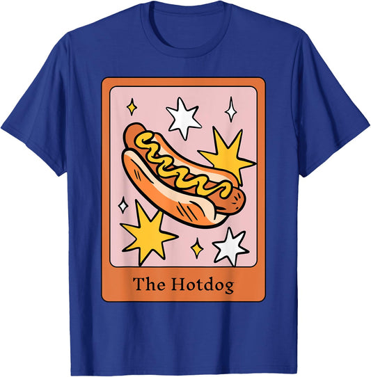 The Hotdog Tarot Men Women T-Shirt - T-Shirt | Royal