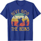 Give God The Reins Shirt Funny Cowboy Riding Horse Christian T-Shirt - T-Shirt | Royal