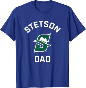 Stetson University Hatters Arched Dad T-Shirt - T-Shirt | Royal