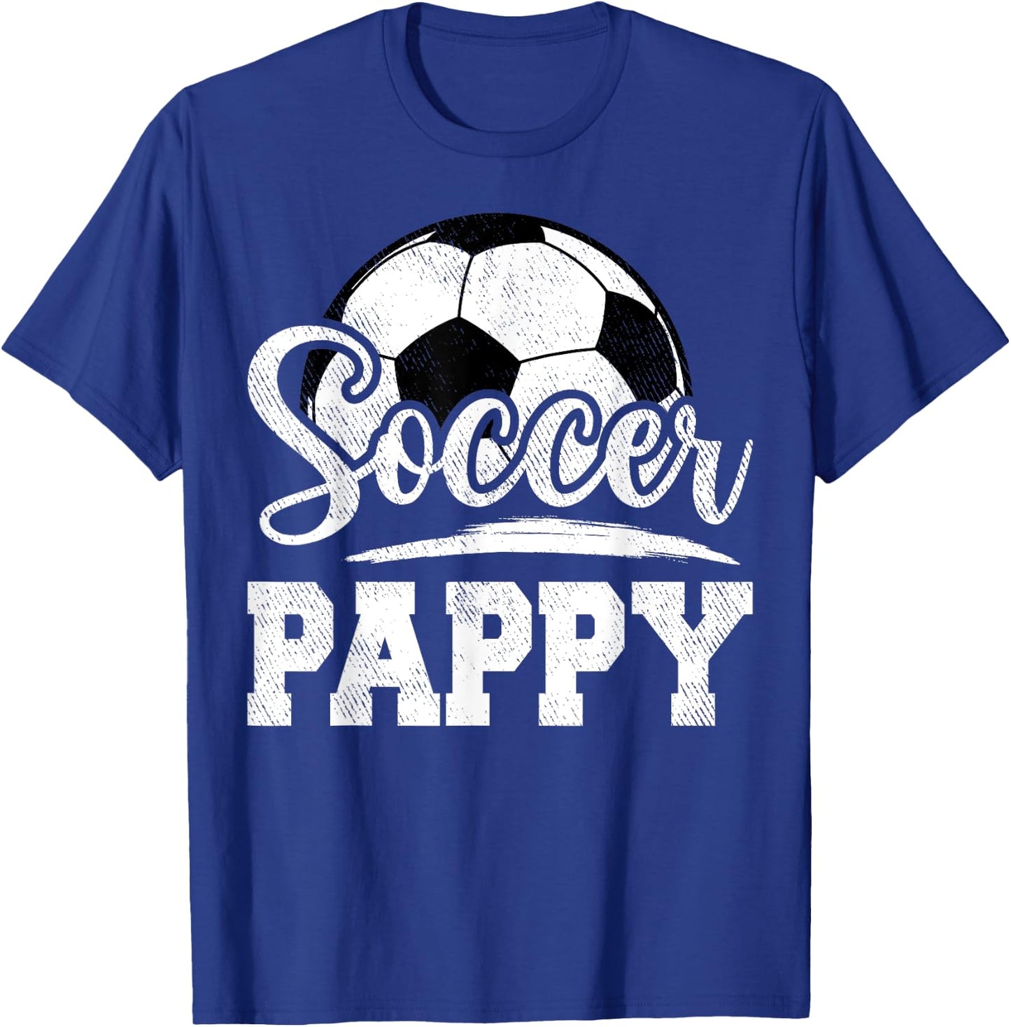 Soccer Pappy Soccer Player Game Day Father's Day T-Shirt - T-Shirt | Royal