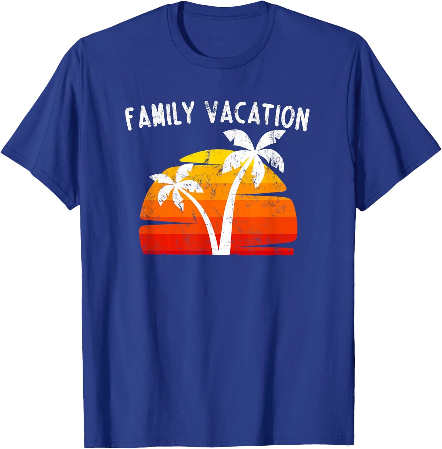 Family Vacation Trip Cool Funny Matching Group Beach Holiday T-Shirt - T-Shirt | Royal