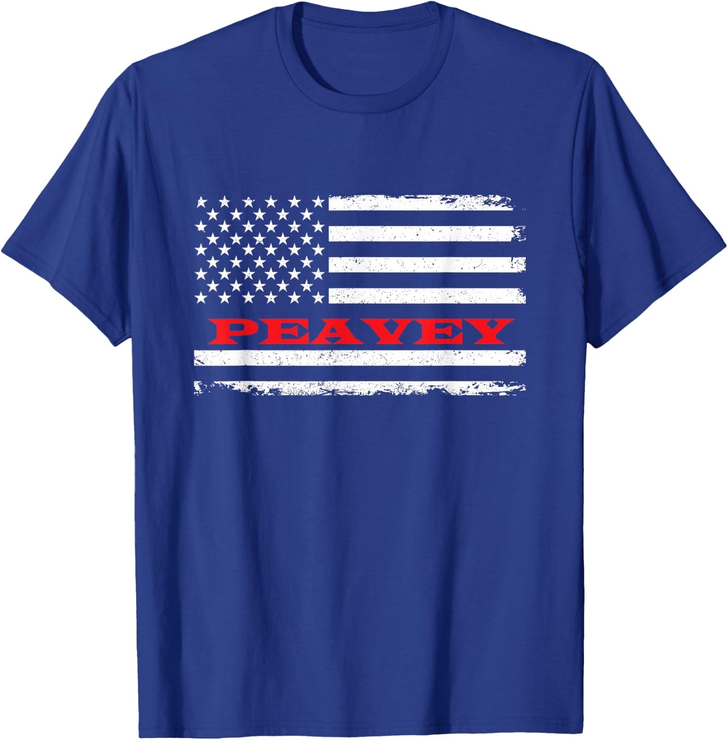 Idaho American Flag Peavey USA Patriotic Souvenir T-Shirt - T-Shirt | Royal