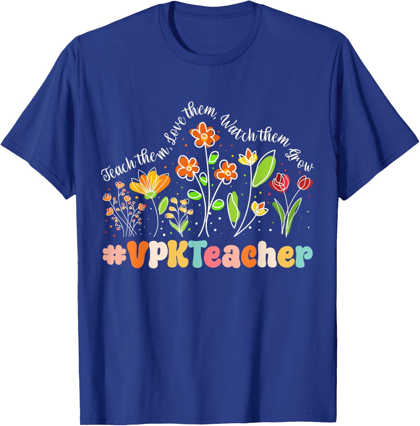 VPK Teacher Appreciation Week Teacher Back to School T-Shirt - T-Shirt | Royal