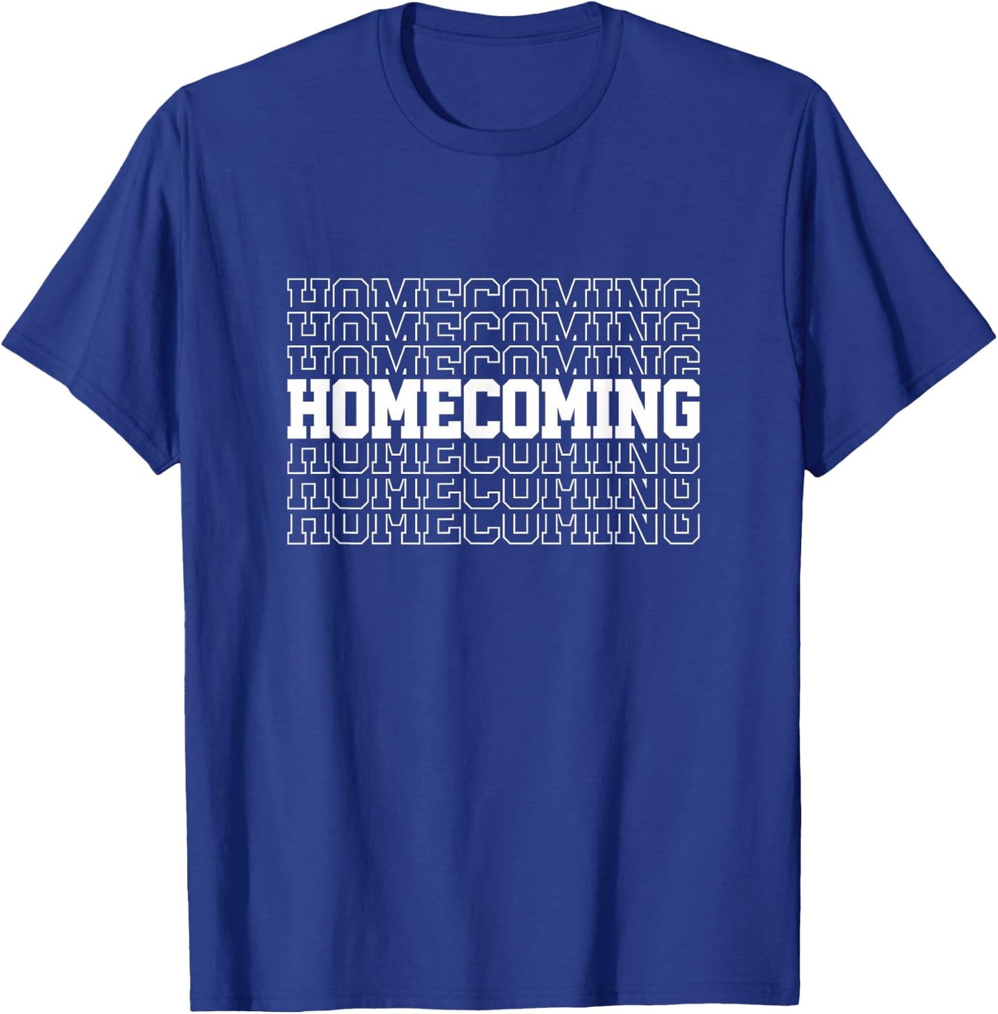 American Football Homecoming Player Coach Fan Gift Men T-Shirt - T-Shirt | Royal