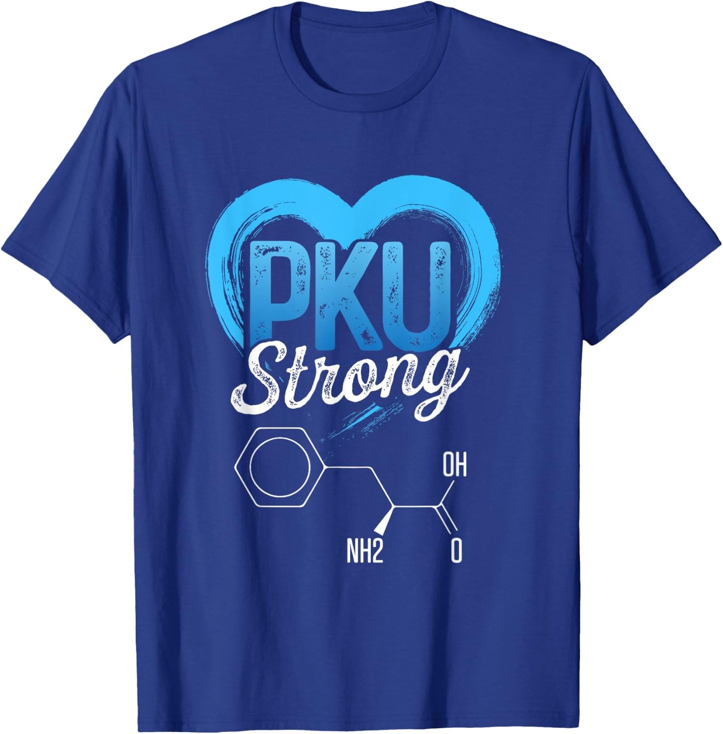 Phenylketonuria PKU Strong Warrior Healing Awareness DA1 T-Shirt - T-Shirt | Royal