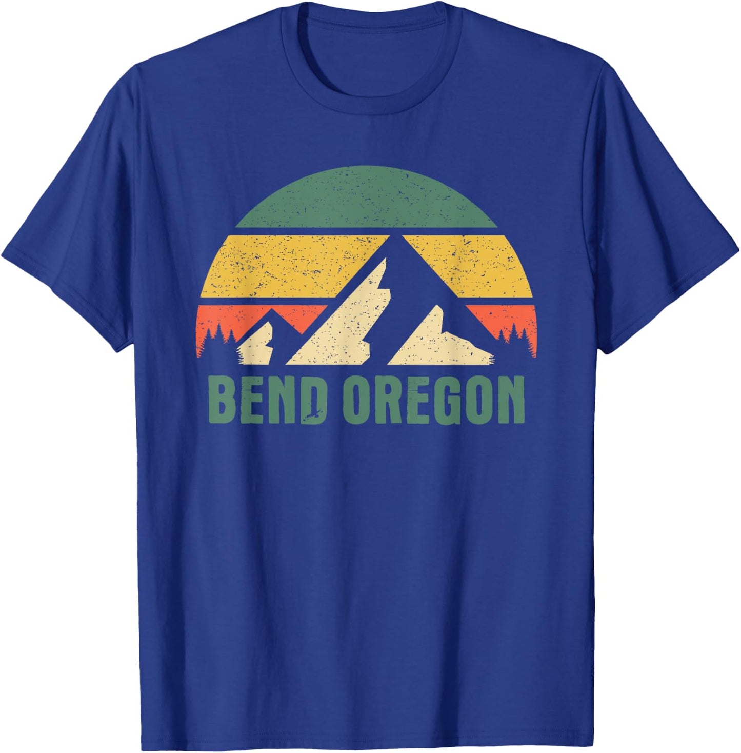 Bend Oregon USA T-Shirt - T-Shirt | Royal