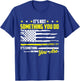 911 American Flag Dispatch-er USA Thin Gold Line Operator T-Shirt - T-Shirt | Royal