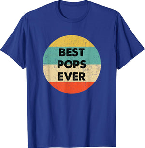 Best Pops Ever T-Shirt - T-Shirt | Royal