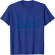 Classic Michiganians Vintage Detroit Motor City Michigan MI T-Shirt - T-Shirt | Royal