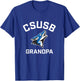 Cal State San Bernardino CSUSB Coyotes Arched Grandpa T-Shirt - T-Shirt | Royal
