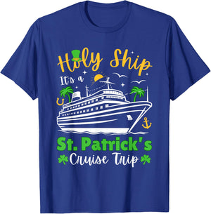 St. Patrick's Day 2024 Cruise, Family Matching Cruise Squad T-Shirt - T-Shirt | Royal