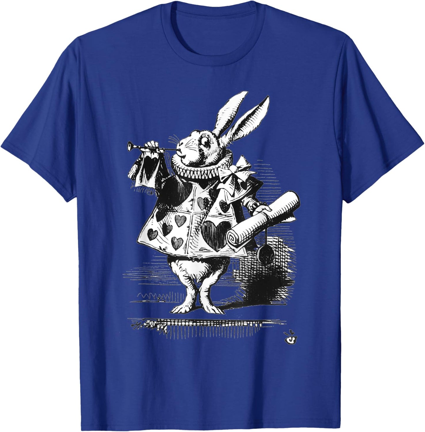 Easy Costume | Alice In Wonderland - White Rabbit T-Shirt - T-Shirt | Royal