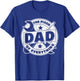 Dad The Fixer Of Everything Funny Father's Day Tools T-Shirt - T-Shirt | Royal