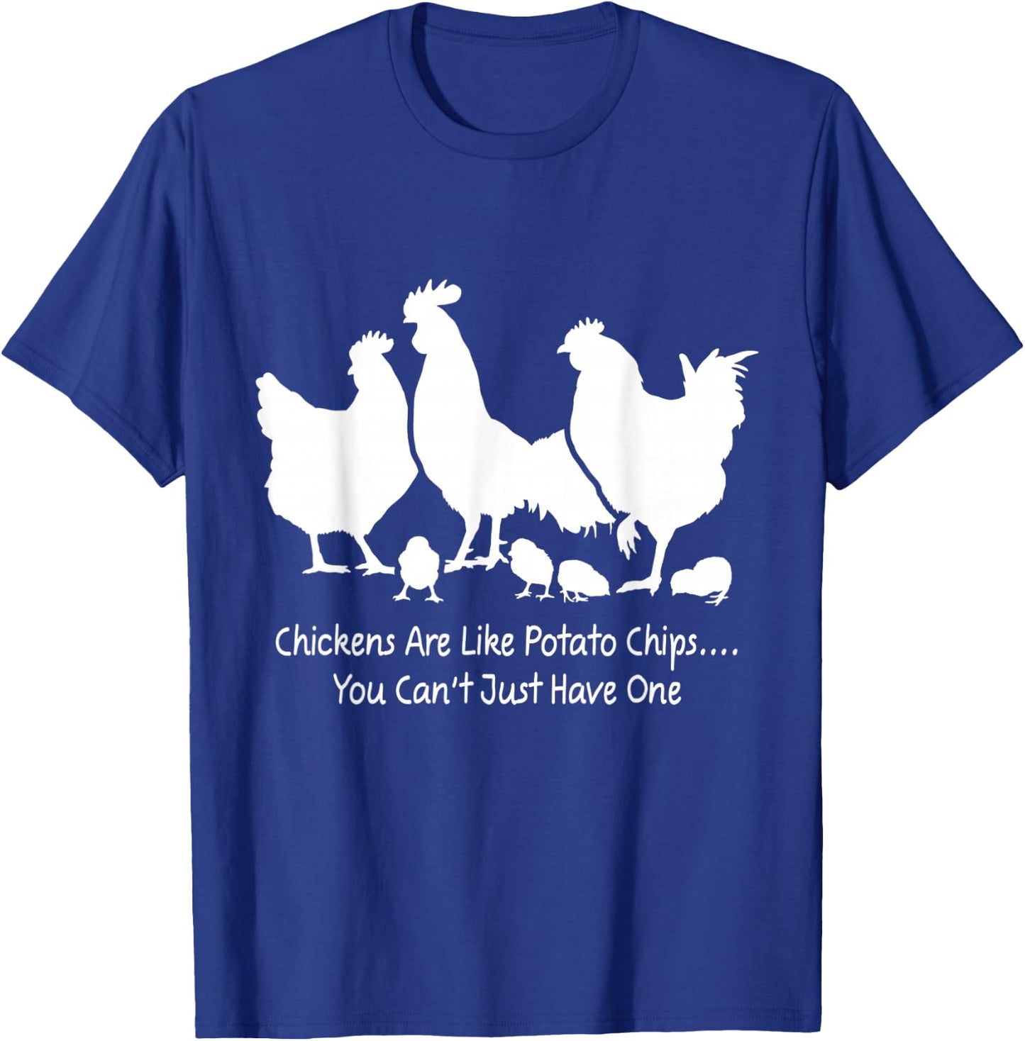 Hen Humor Funny Chicken Shirts for Chicken Lovers T-Shirt - T-Shirt | Royal