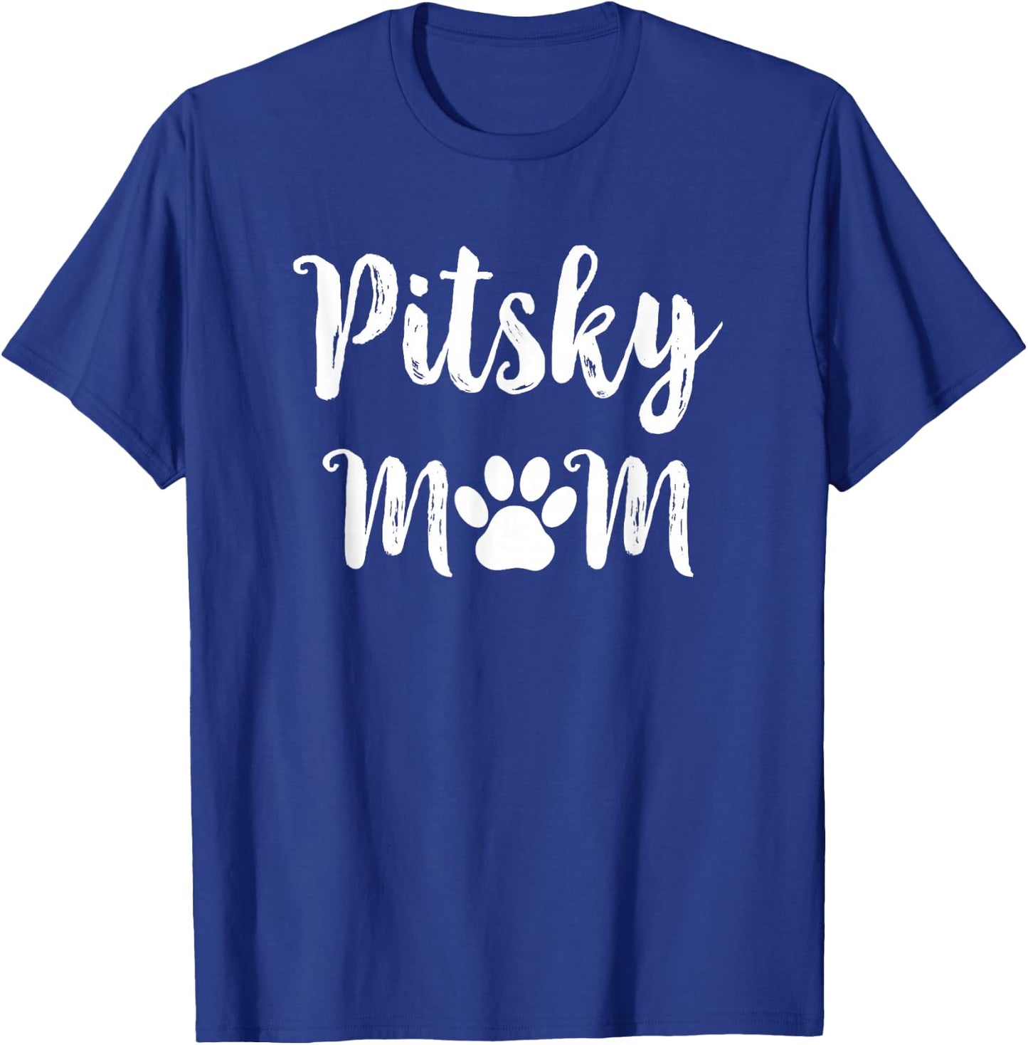 Pitsky Mom Pitsky Dog Women T-Shirt - T-Shirt | Royal